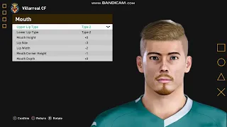 PES 2021 How to create Filip Jorgensen 🇩🇰 Villarreal