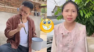 I was so embarrassed that I poured water on my wife!😂😜🤣#funnyvideo #funny #funnyvideos