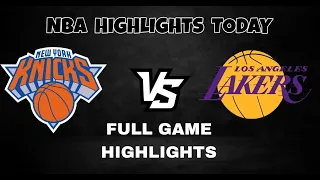 NBA Full Game Highlights | New York Knicks vs Los Angeles Lakers | NYK vs LAL | Mar 12, 2023