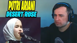 PUTRI ARIANI - DESERT ROSE (LIVE PERFORM) STING COVER (REACTION!!)