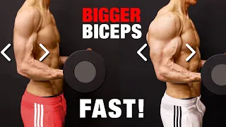 How to Get Bigger Biceps Fast (JUST DO THIS!)