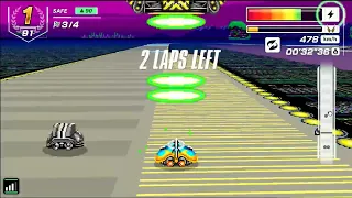 F-Zero 99 - Port Town II front running with Fire Stingray