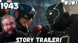 Marvel 1943: Rise of Hydra | Story Trailer REACTION!!! (LOOKS GOOD!)