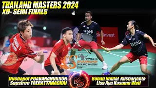 SF | Duchapol PUAVARANUKROH / Sapsiree TAERATTANA[THA] vs Rehan /Lisa [INA] | Thailand Masters 2024