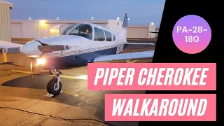 Walkaround tutorial: Piper Cherokee PA-28-180