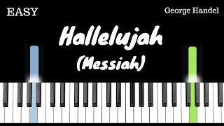 Hallelujah (Chorus) - Handel's Messiah | EASY Piano Tutorial