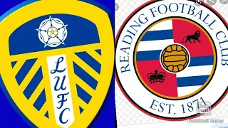 Leeds United vs Reading. 35.000 Leeds fans sing marching on together