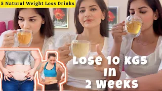 How To Lose Belly Fat🔥Natural Weight Loss Drinks | Lose Weight Without Dieting