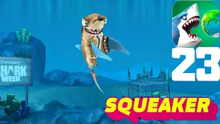 Squeaker New Shark Skin !!!! Hungry Shark World || (Android,ios) Gameplay - Walkthrough