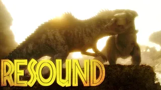 T-Rex VS Giga Resound! | Jurassic World Dominion |