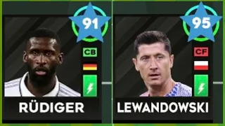 dls 2023 | Upgrade max Lewandowski sho 100 & Rudiger - DLS TV