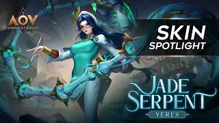 Veres Jade Serpent Skin Spotlight - Garena AOV (Arena of Valor)