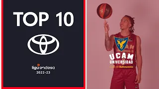 Top10 Toyota: The best plays of UCAM Murcia | Liga Endesa 2022-23