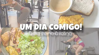 VLOG| Alongamento, Treino, dieta para SECAR & rotina!