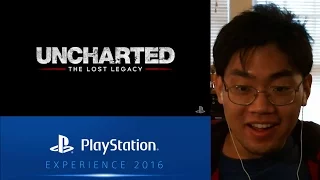 Uncharted: The Lost Legacy Trailer Reaction