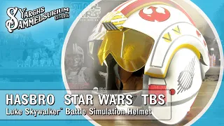 🌌 HASBRO Star Wars TBS - Luke Skywalker X-Wing Battle Simulation Helmet - unboxing Review deutsch