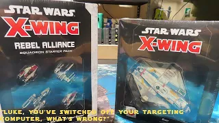 Unboxing Star Wars X Wing Rebel Starter Set and Ghost Expansion