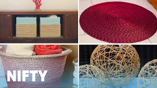 6 Easy Rope DIY Projects