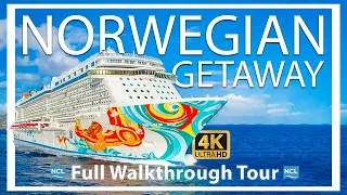 Norwegian Getaway | Full Walkthrough Ship Tour | NEW TOUR 2022 | Full HD Quality