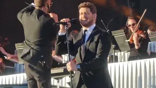 Michael Buble in derby 2022