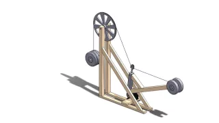 Gravity Turbine Demonstration Animation. Check out the other video for construction!