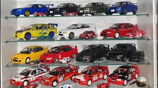 My Collection 40 x 1/18 - Rally and Japan Models Autoart Kyosho Ixo Solido UT Minichamps 2024