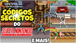 CÓDIGOS SECRETOS Do Super Nintendo! Você Lembra?