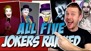 All 5 "The Joker" Actors Ranked From Worst to Best (Cesar Romero to Mark Hamill to DCEU)