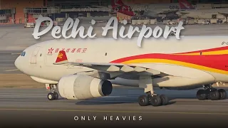 Delhi Airport Plane Spotting Compilation | 50 Arrivals and Departures  | Landing Takeoff from 29L/R