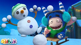 Pogo's Snow Bro ft. Snowman ❄️| ☃️Christmas with Oddbods!☃️ | Full Episode | Funny Cartoons for Kids
