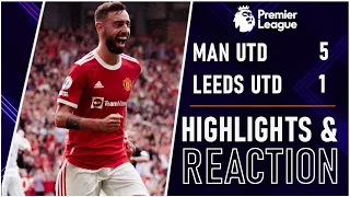 Bruno Fernandes Hattrick | Manchester United 5-1 Leeds United Highlights & Reaction