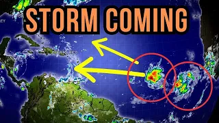 Tropical Storm Likely to Approach the Caribbean this Week...