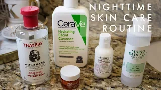 Nighttime Skin Care routine || Fast and Easy!