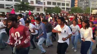 FLASH MOB 2018: BY GVP STUDENTS For ASTHRA AT YMCA BEACH ROAD