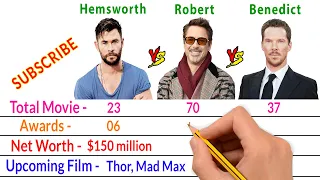 Chris Hemsworth Vs Robert Downey Jr Vs Benedict Cumberbatch Comparison - Filmy2oons