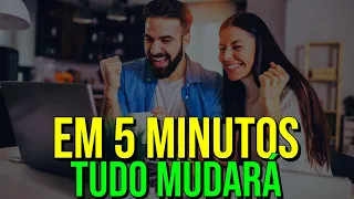 5 MINUTOS DE BÊNÇÃOS! DEIXE ESTE ÁUDIO TOCANDO EM SUA CASA