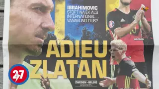 Ronaldos journalist-attack och Belgiska hånet mot Zlatan - EM på 60 sekunder