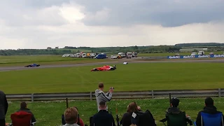 British F4 Crash Thruxton 2019