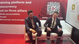 Interview with Mohit Malik, Mediacoin stage at InfinitVerse Blockchain Event