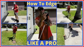 How To Edge Your Grass Like a Pro The First Time!