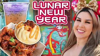 LUNAR NEW YEAR FESTIVAL 2024! WHAT FOOD TO EAT & Fun Entertainment! Disneyland Vlog