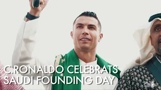 Cristiano Ronaldo celebrates Saudi Founding Day with Al Nassr Club