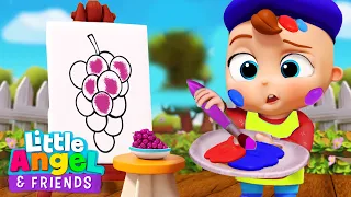Mixing Colors Song | Little Angel And Friends Kid Songs