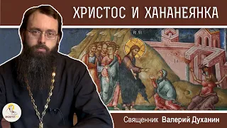 ХРИСТОС И ХАНАНЕЯНКА. Священник Валерий Духанин. Воскресное Евангелие