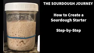 NEW! - How to Create a Sourdough Starter : Step by Step