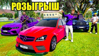 GTA 5 РОССИЯ - РОЗЫГРЫШ MERCEDES C63 W204 ! ВЫЙГРАЛ ГОНКИ И ДРИФТ - ПОДНЯЛ ДЕНЬГИ  ! ⚡ ГАРВИН