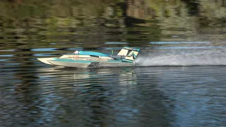 RC Boats, Lauderdale Canal, 27th April 2024