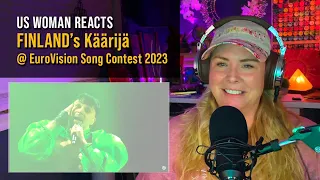 US WOMAN REACTS | FINLAND @ EUROVISION Song Contest 2023