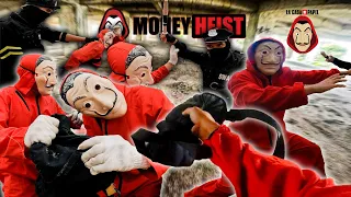 parkour money heist escape police in real life action story 1 ( bella ciao remix ) phi vụ triệu đô