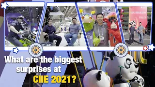 What are the biggest surprises at CIIE 2021?